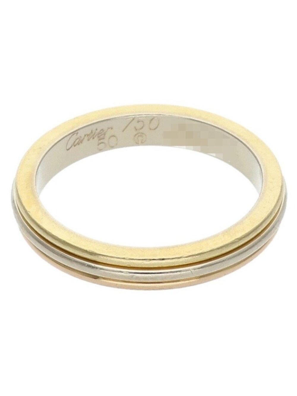 Cartier Vendome 18k Yellow Gold Band Ring